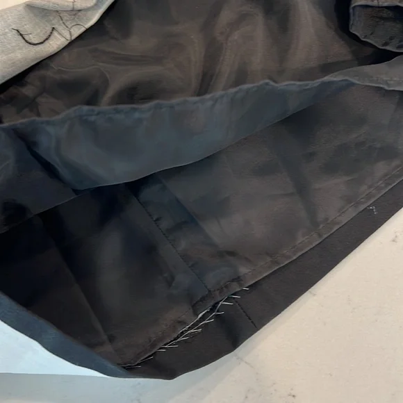 H&M large strip knee length dress - Picture 2 of 5